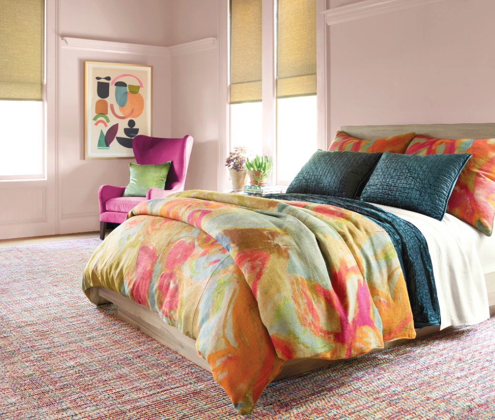 JOY LINEN MULTI DUVET COVER