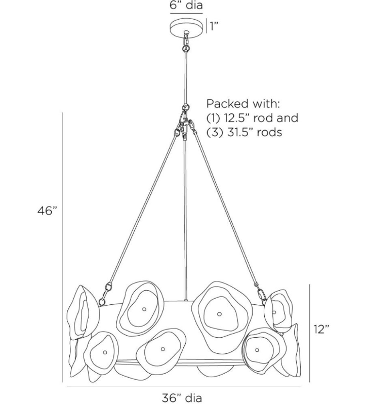 GAIA CHANDELIER