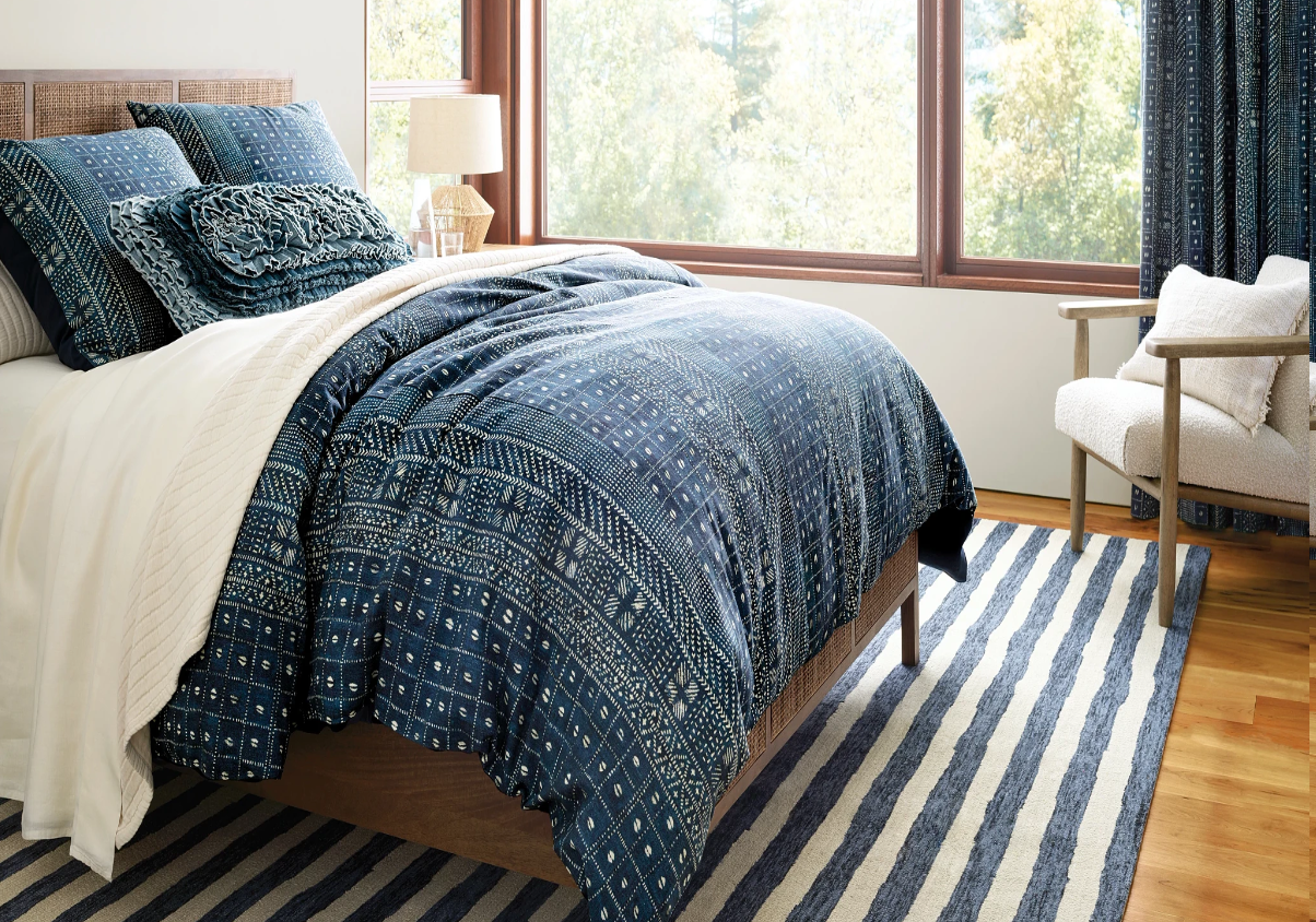 KODI BATIK INDIGO DUVET COVER