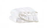 MONET WHITE QUILTED COVERLET