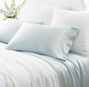 SILKEN SOLID WHITE SHEET SET