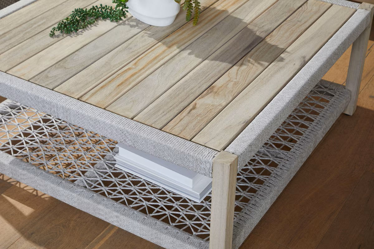 WRAP OUTDOOR SQUARE COFFEE TABLE