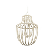 PALOMA COCO CHANDELIER WHITE