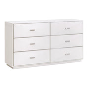 WYNN SHAGREEN 6-DRAWER DOUBLE DRESSER