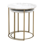 CARRERA ROUND NESTING ACCENT TABLE