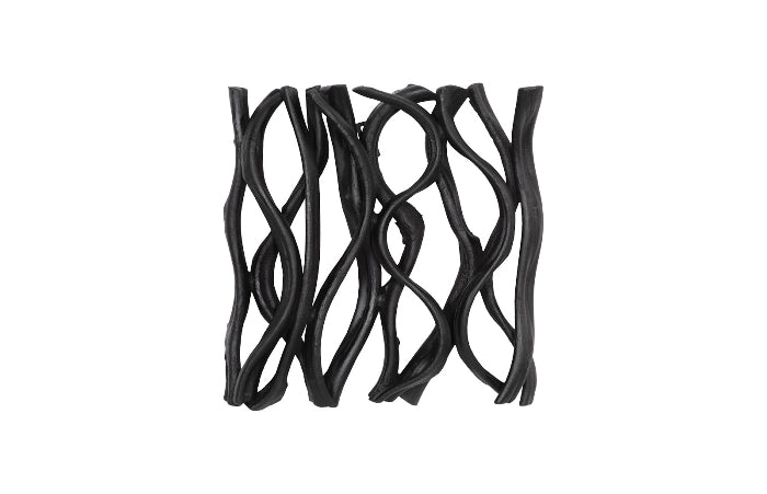 VINE WALL TILE BLACK